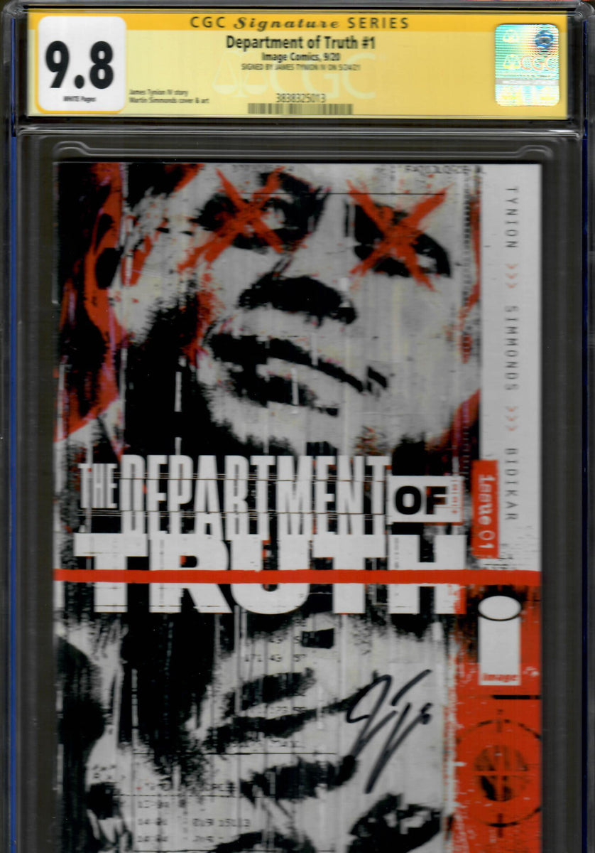 Department retailer of Truth #1 CGC 9.8