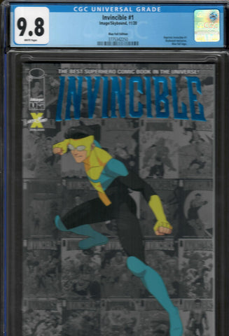 Invincible #1 CGC 9.8 Skybound Foil Exclusive Set