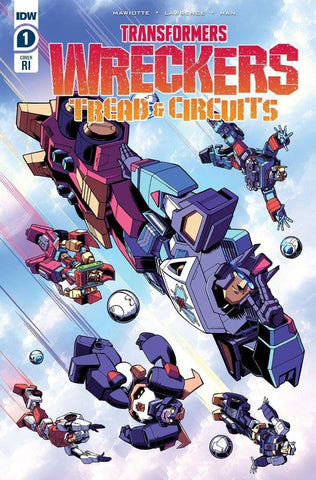 Transformers Wreckers Tread & Circuits #1 1:10 Cvr C Nick Roche Incentive