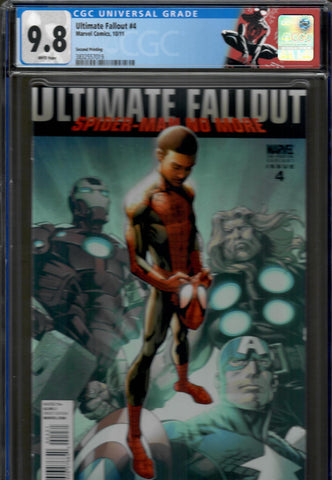 Ultimate Fallout #4 CGC 9.8 Second Printing